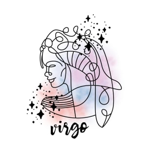 Virgo Zodiac Sign T-Shirt