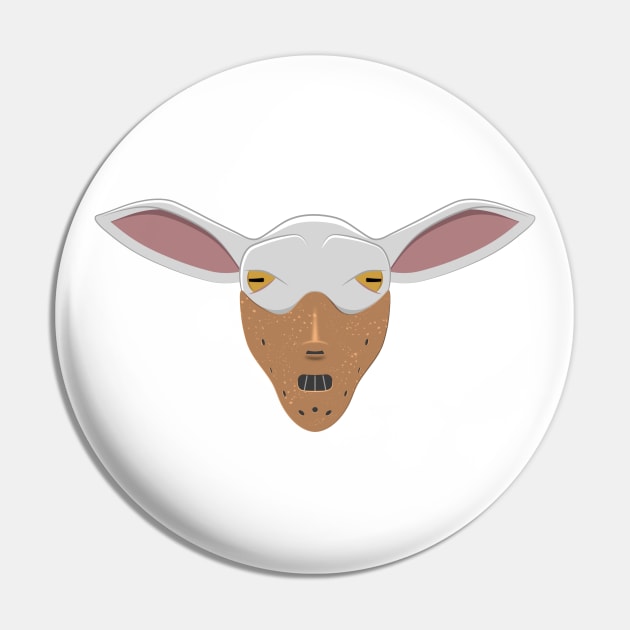 Silent Lamb Pin by CuriousCurios