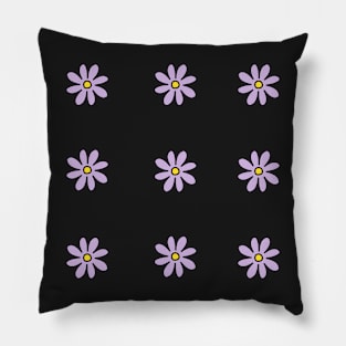 Purple flower set Pillow
