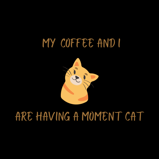 My coffee and I are having a moment cat by TheHigh