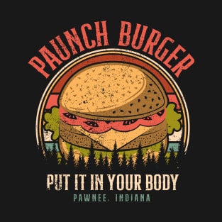 Vintage Paunch Burger T-Shirt