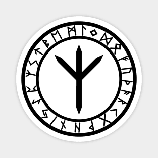 Rune I /// Rune Circle Magnet