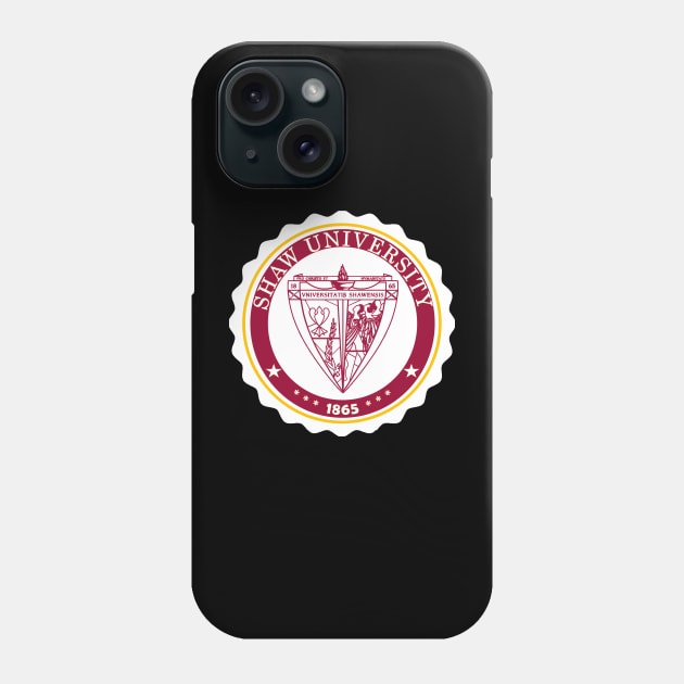 Shaw 1865 University Apparel Phone Case by HBCU Classic Apparel Co