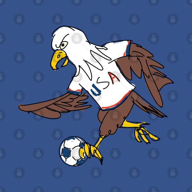 US Soccer Eagle by MAS Design Co