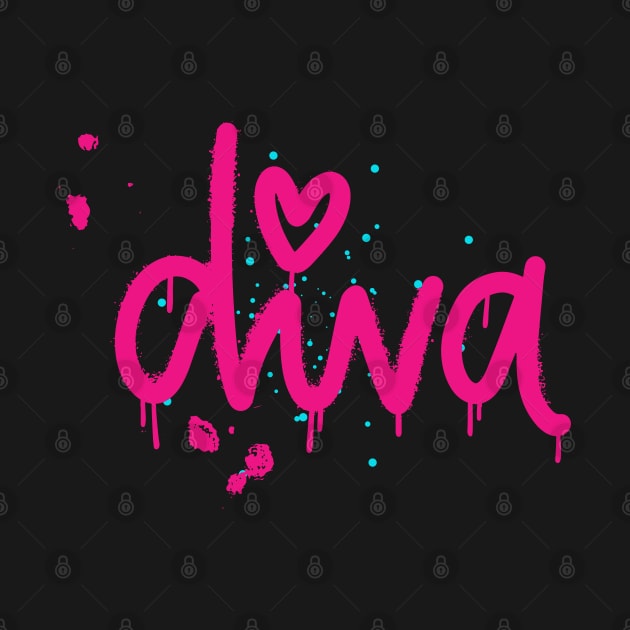 Diva Graffiti Tee!