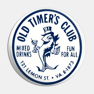 Old Timer's Club - Vintage Supper Club Matchbook Pin