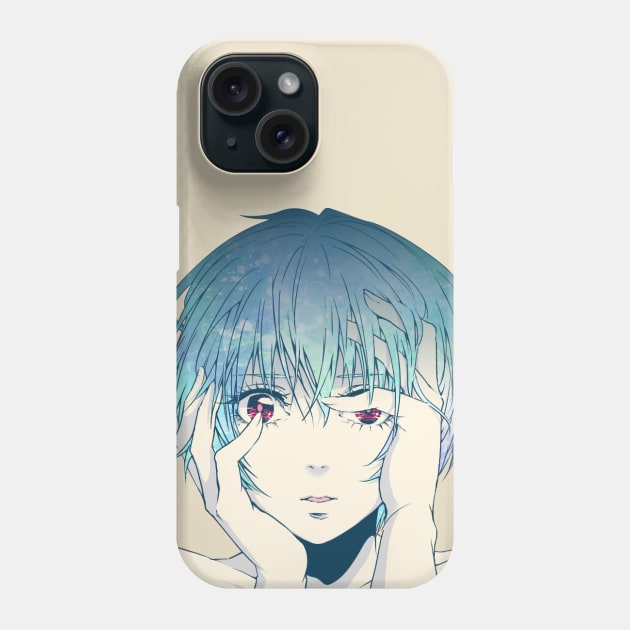 Rei Ayanami Phone Case by orboffails