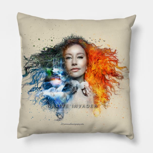 Native Invader Era (No Top Text) - Official TAD Shirt Pillow by ToriAmosDiscography