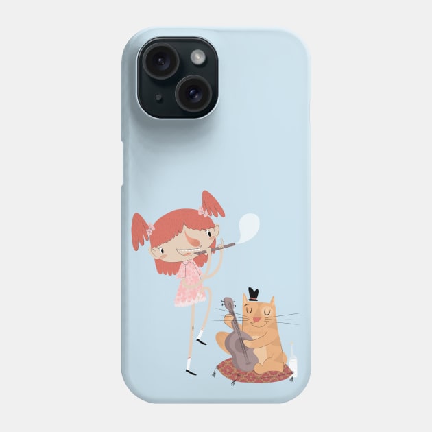 Dance with me Phone Case by Mondovullo