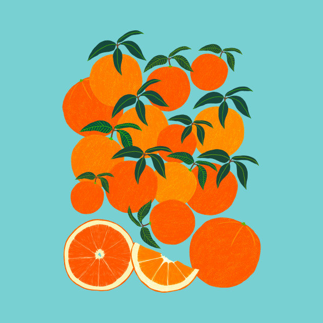 Orange Harvest - Oranges - Phone Case