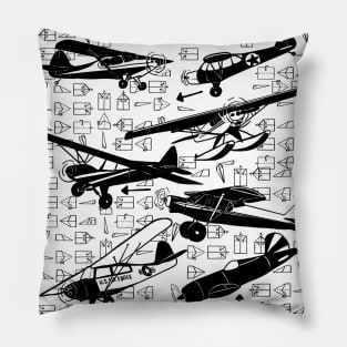 Aircraft of the past! Pillow