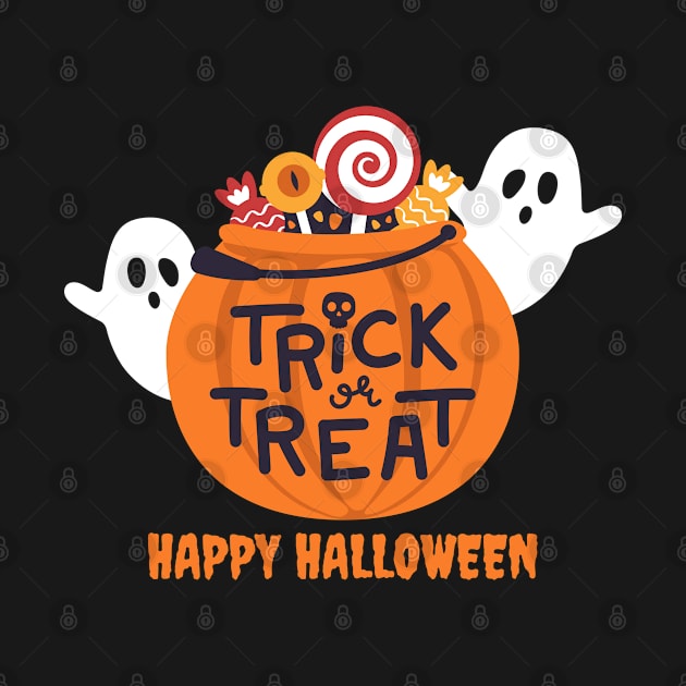 Happy Halloween, trick or treat by DMS DESIGN