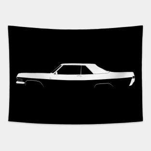 Opel Diplomat Coupe (A) Silhouette Tapestry