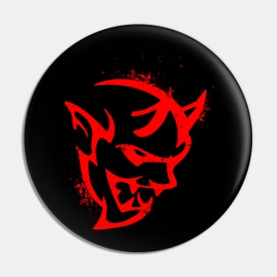 demon crack Pin