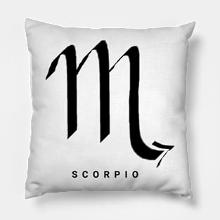 SCORPIO KIROVAIR ASTROLOGICAL SIGNS #SCORPIO #astrology #kirovair #symbol #minimalism #horoscope #scorpion #home #decor Pillow