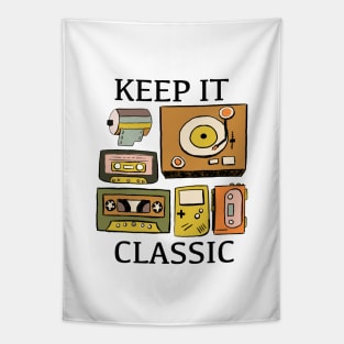 Keep it Classic Retro 70s 80s Tapestry