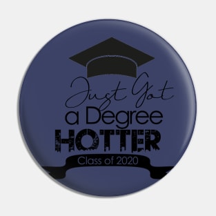 Graduation 2020 (black) Pin