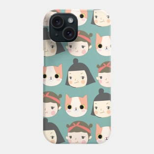 Neco Pop Pattern Illustration Phone Case