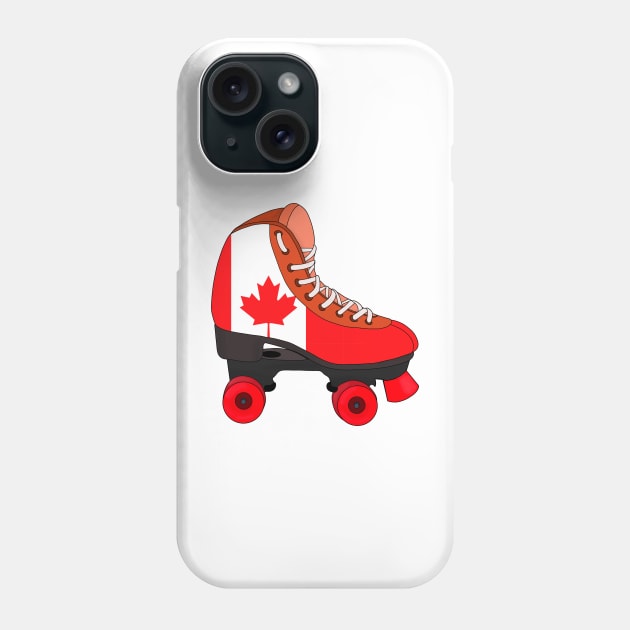 Roller Skating Canada Phone Case by DiegoCarvalho