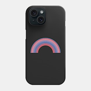 Peachy rainbow bright! Phone Case