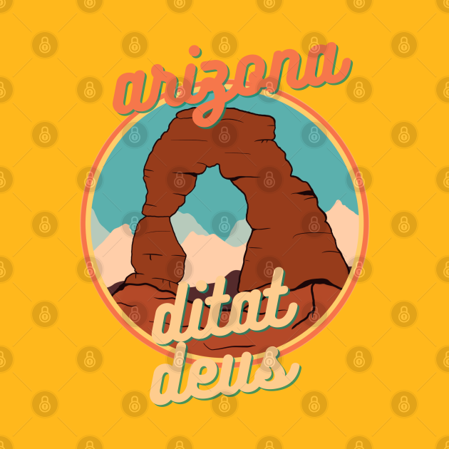 Arizona State Ditat Deus Arizona Slogan “God Enriches” Arizona