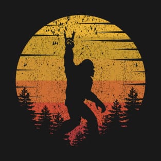 Vintage Bigfoot Rock hand T-Shirt