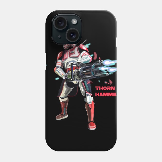 thorn hammer Phone Case by @Isatonic