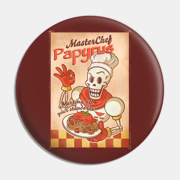 MasterChef Papyrus Pin by watermelonium