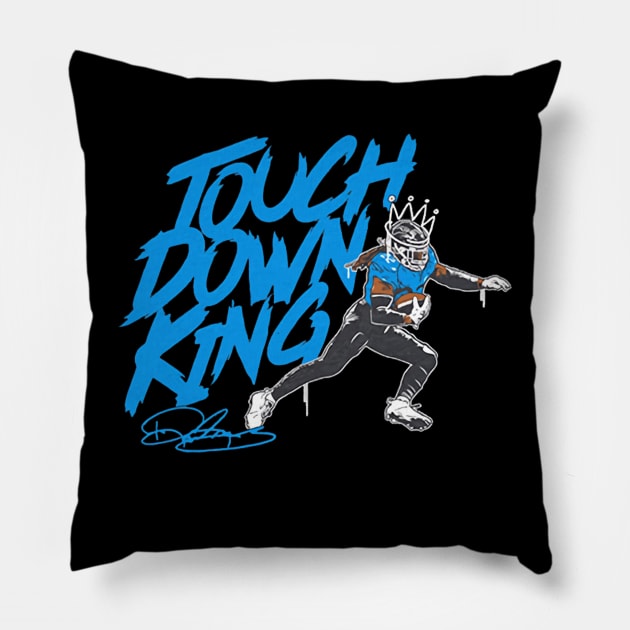 Derrick Henry Touchdown King Pillow by Chunta_Design