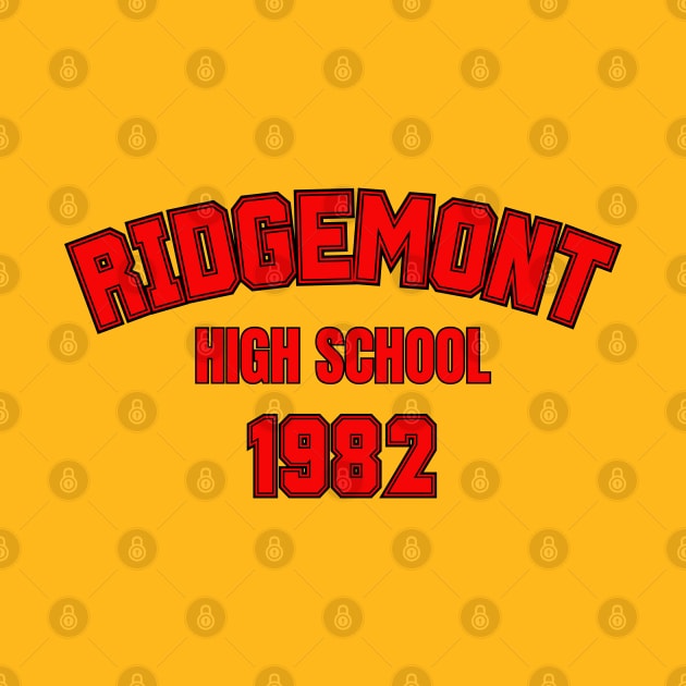 Ridgemont High Class of 82 by Spatski