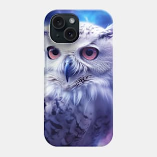 Owl Animal Bird Majestic Wilderness Surrealist Phone Case