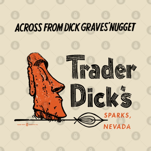 Vintage Trader Dick's Tiki Bar Sparks Nevada by StudioPM71