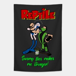 Popeye Kombat - Reptile Tapestry