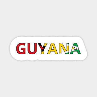 Drapeau Guyana Magnet