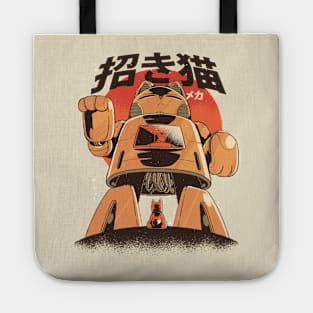 Cat Mecha Robot Tote