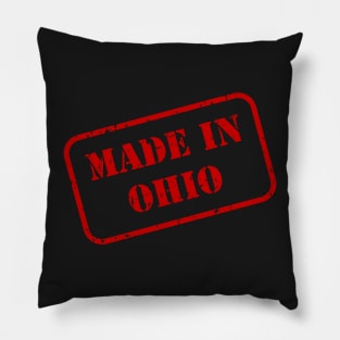 Made In Ohio Pillow