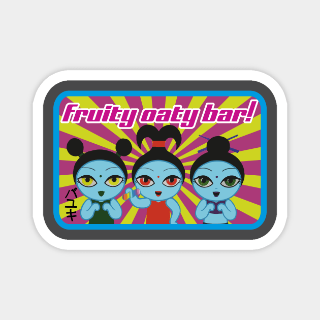 Fruity Oaty Bar Magnet by n23tees