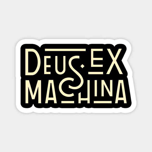 Deus Ex Machina Custom Magnet by loginoch