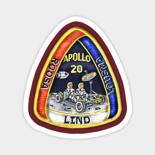 Apollo 20 original mission patch Magnet