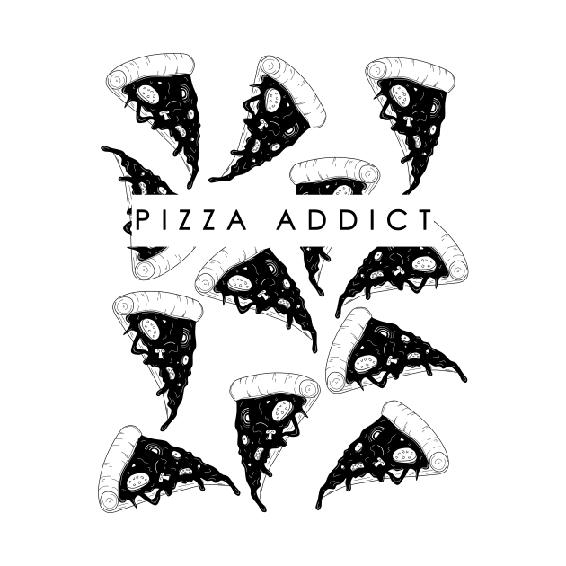 Pizza Addict by nymthsdraws