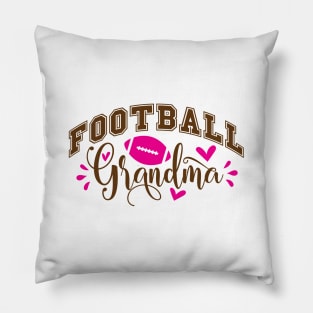 Football Grandma Pillow