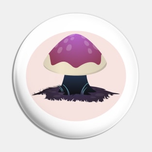 mushroom Pin