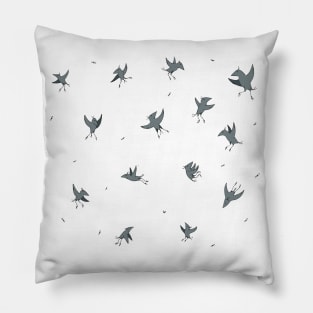 Wordplay - urban crow - Party Pillow