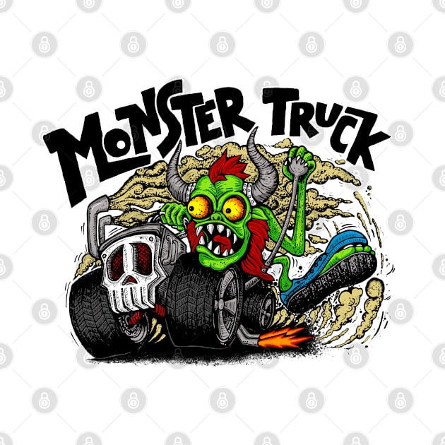 monster truck by Adybuston123