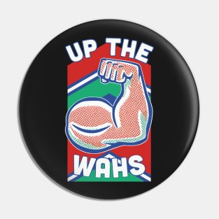 Up The Wahs Song New Zealand Rugby League Pin