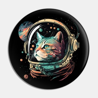 space cat Pin