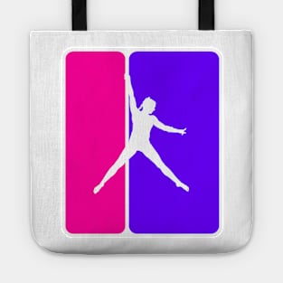 Pole Fitness Pink and Purple Tote