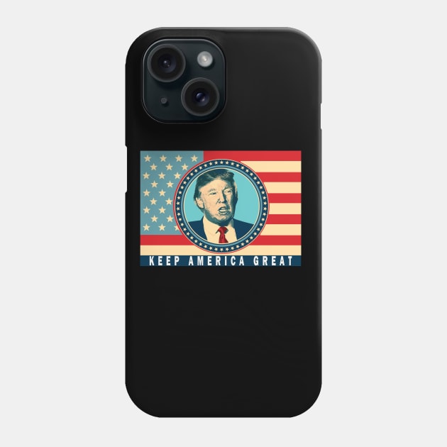 Trump Campaign 2020 Phone Case by qrotero