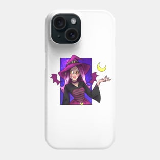 Crescent Moon Witch Phone Case