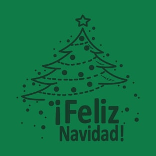 feliz navidad - christmas tree T-Shirt